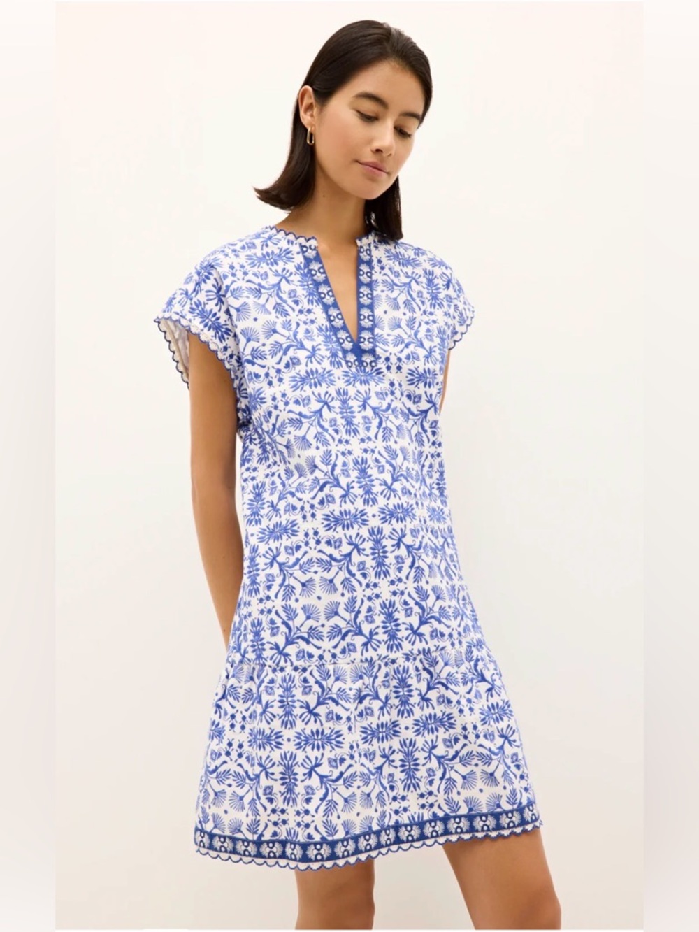 Marie Oliver Henrietta Dress in Melody(blue) size XS